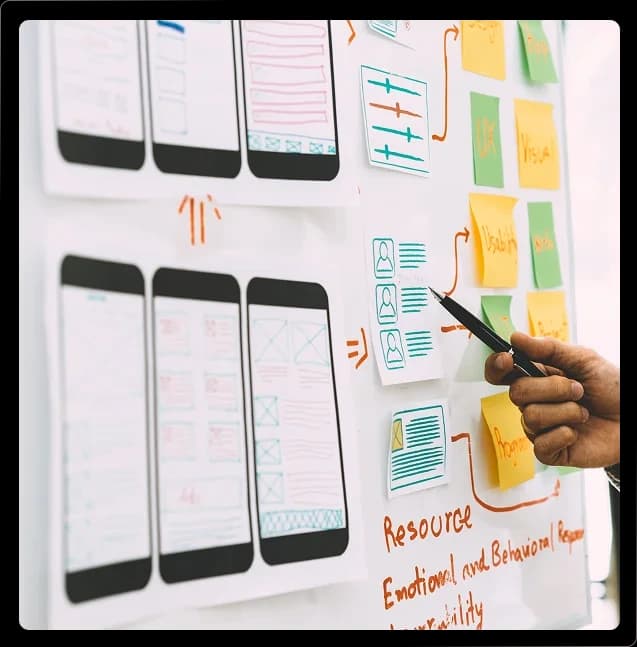 Team iterating on UX copy insights