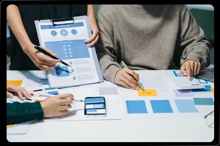 Research ops team recruiting participants for usability tests