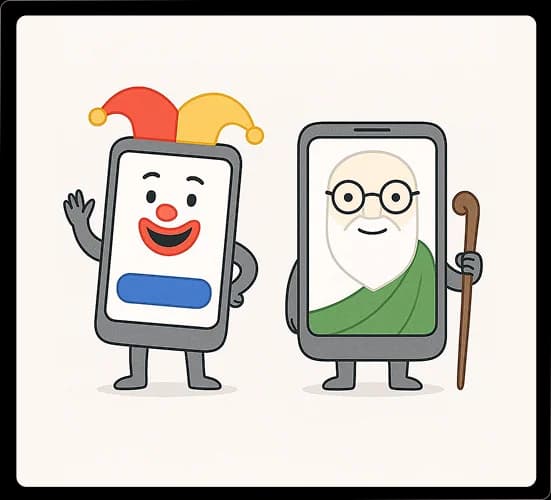 Diagram showing brand voice and UX copy alignment