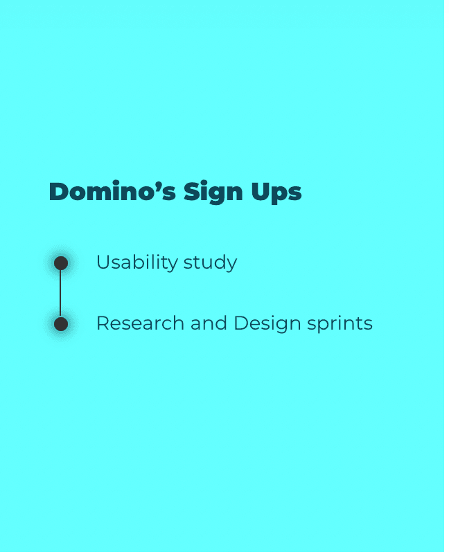 Domino's project visual (back)